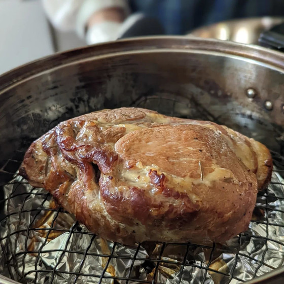 無添加燻製ベーコンレッスン&酒種米粉パンランチ