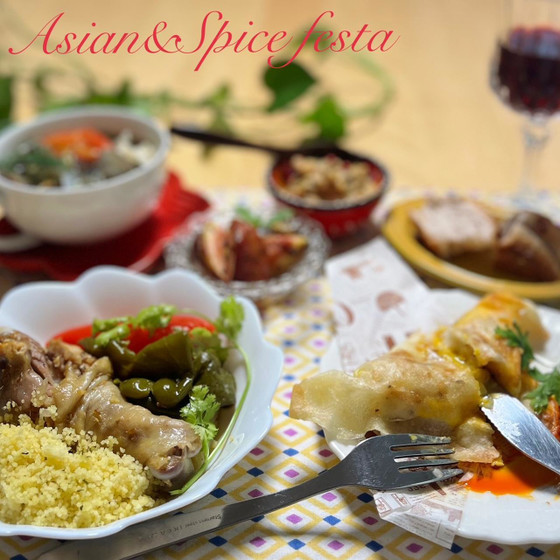 【残暑のアジアン祭り♡】～アラブとスパイスの奥深い世界♪