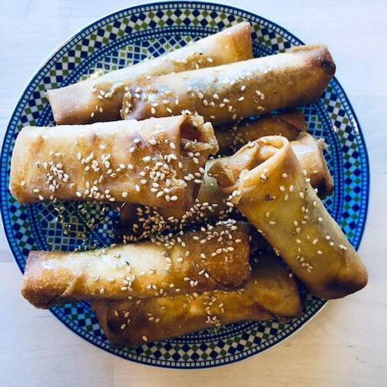 7月モロッコ料理教室　魚のタジン他