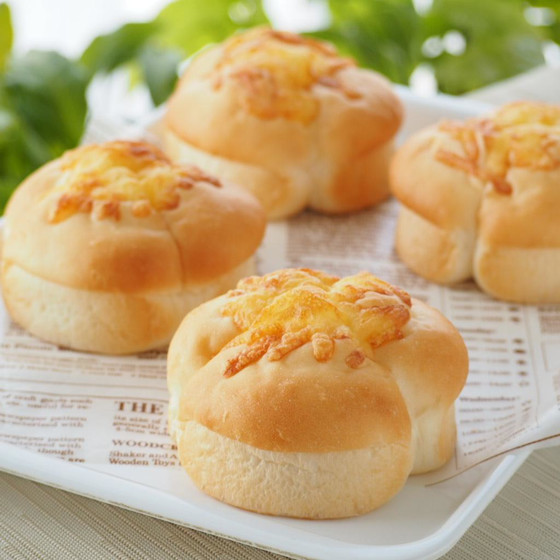 【対面・体験レッスン】スイッチオフ製法で焼く「うるおいチーズちぎりパン」