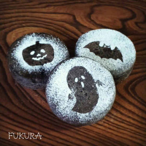 ハロウィンの暗闇チョコマフィン