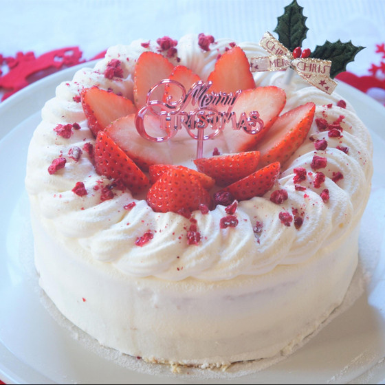 クリスマスののデコレーションケーキ