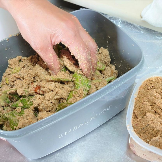 管理が楽!! ほど良い酸味!!「冷蔵庫でぬか漬講座」