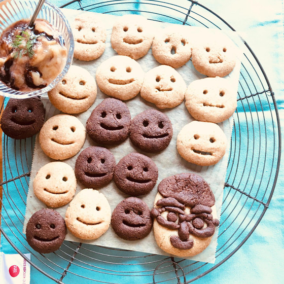 こども父の日レッスン！お父さんの似顔絵クッキーとジェラート