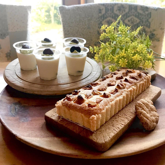 キッズ11月のお菓子教室♫本格！おいものタルトと甘栗ほうじ茶プリン