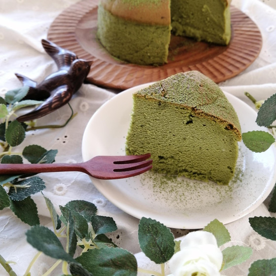 大人の濃抹茶スフレ