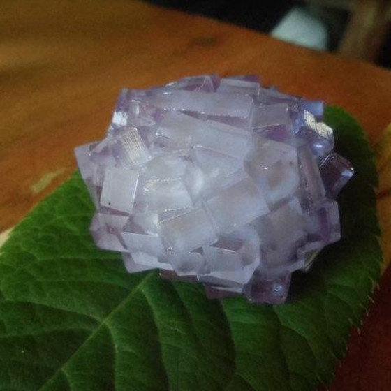 8月の和菓子講座は涼しげな夏の和菓子を2種作ります