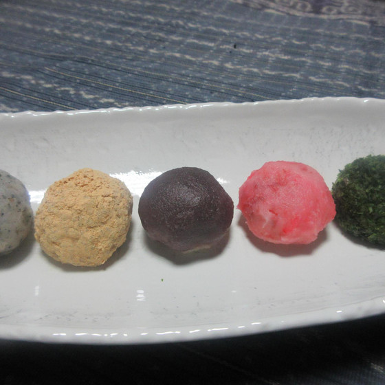 ９月の和菓子体験会は秋のおはぎをおしゃれにカラフルに作りまし