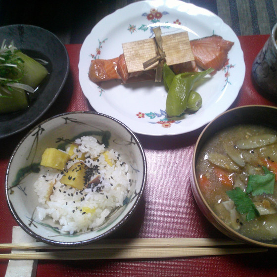 9月の和食はいろんな薬味の香り等で夏の暑さを乗り越えて
