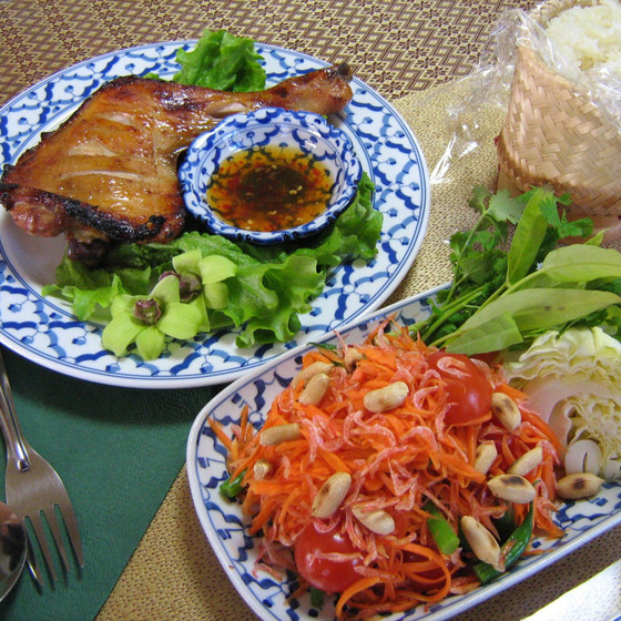 タイ料理でクリスマス