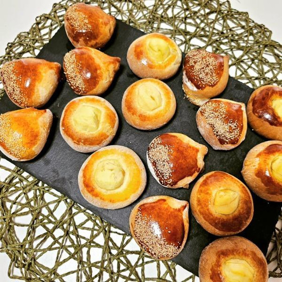 丸成形に栗成形の２種類を作ります♪