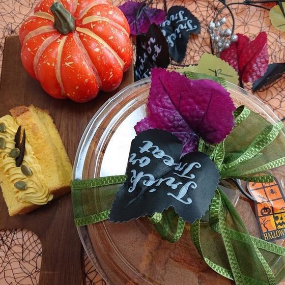 焼菓子「かぼちゃのシフォン」１０月お薦めレッスン♪