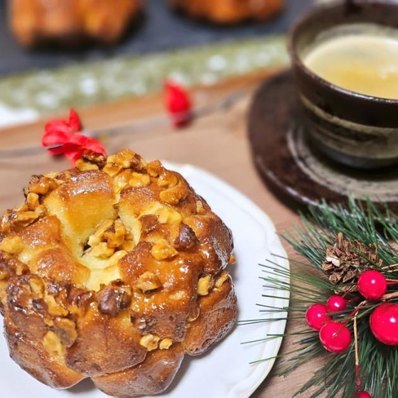 焼き立てを試食します♪