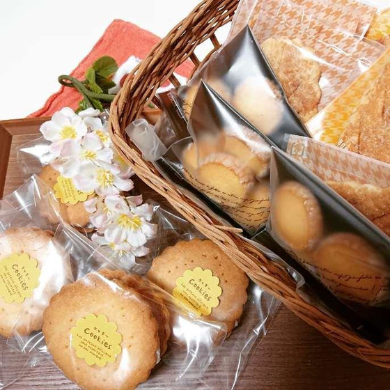 123「リーフパイ＆クッキーサンド」比べて焼菓子４月レッスン♪