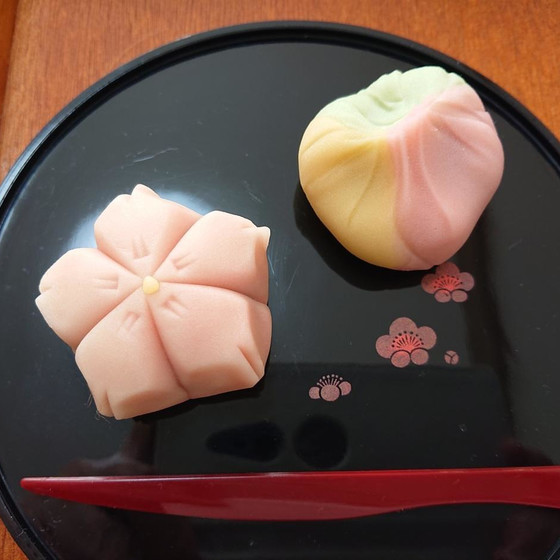 和菓子「練り切り～桜＆春の山～」３月お薦めレッスン♪
