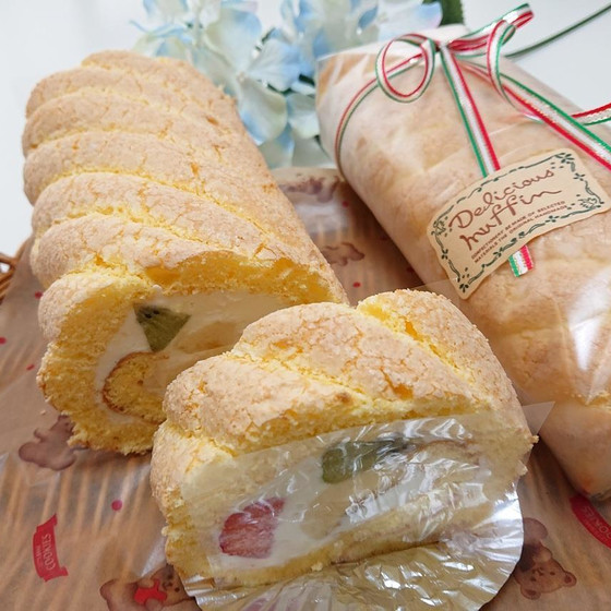 生菓子「イタリアンロール」５月お勧めレッスン♪