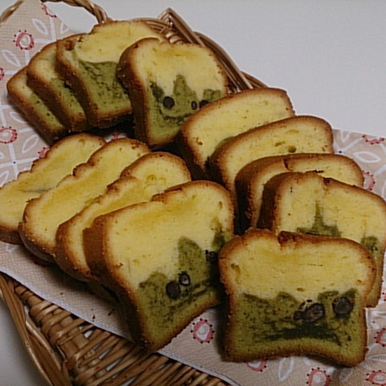 焼菓子「お抹茶ばにらケイク」レッスン