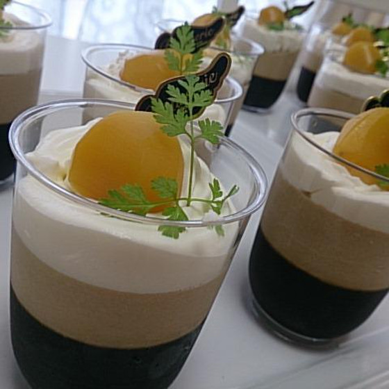 冷菓「カフェモカップ」レッスン♪