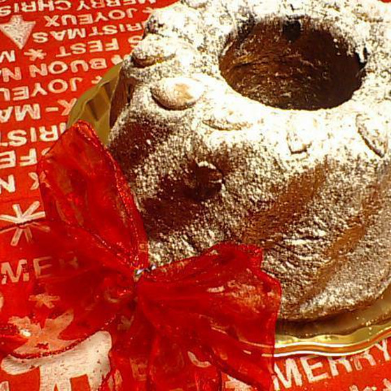 パン「大きなクグロフ」１２月クリスマスお勧めレッスン♪