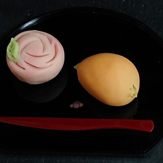 ５月：琵琶＆薔薇