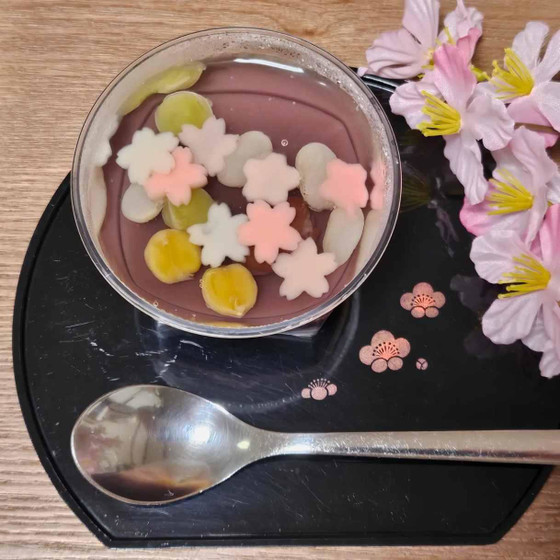 レッスン後に、試食でございます♪