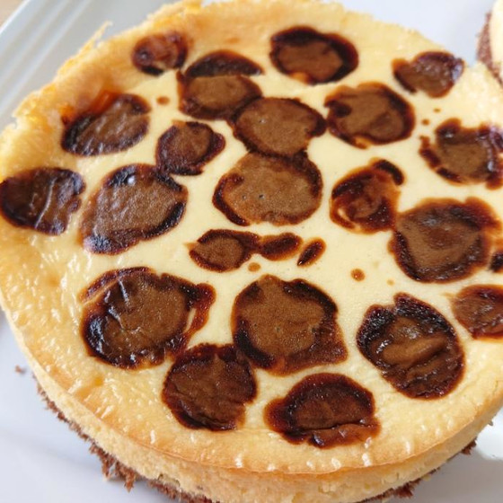 生菓子「ヒョウ柄チーズケーキ」6月お薦めレッスン♪