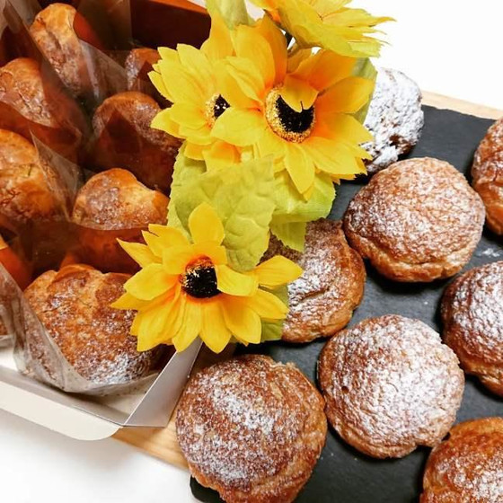 生菓子「コーヒークッキーシュー」6月お勧めレッスン♪
