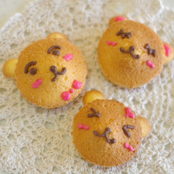 小さなくまさんケーキ（親子教室）
