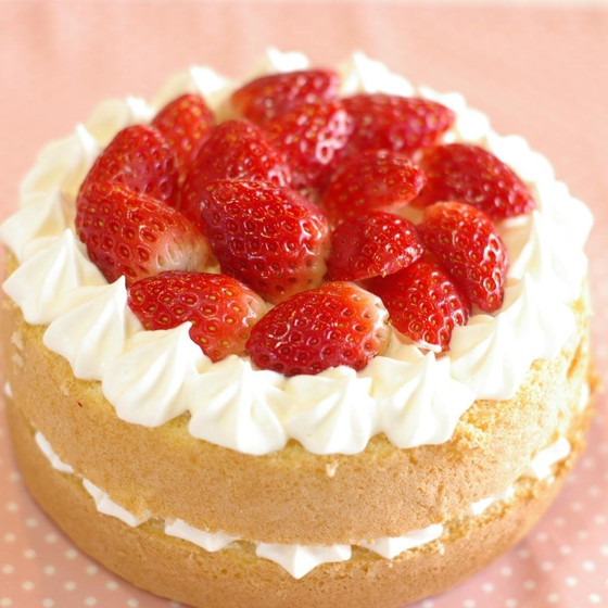いちごのショートケーキ（親子教室）
