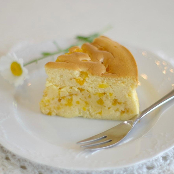 黄桃のチーズケーキ(レギュラー)
