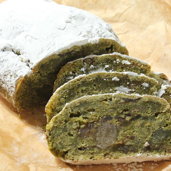 自家製酵母の抹茶のシュトーレン