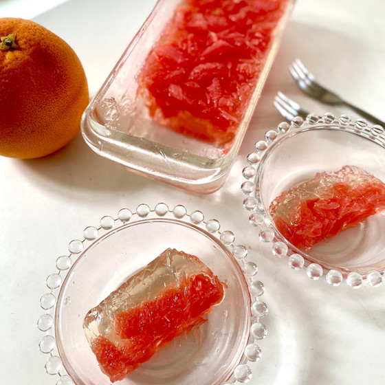爽やかな酸味とぷるぷるプチプチの食感がたまらないゼリー