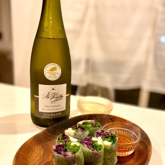 さけるチーズの生春巻き