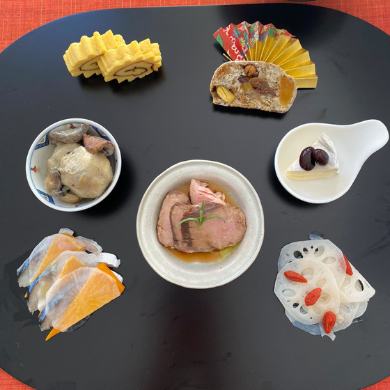 ワンプレートチーズおせち