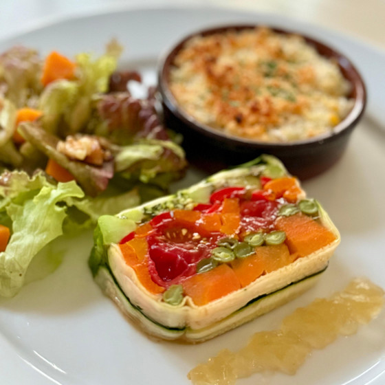 夏野菜のテリーヌ