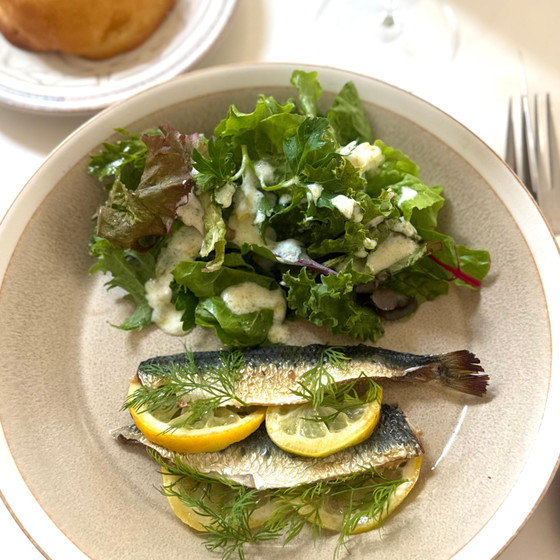 レモン香るスイートブールと初夏のワイン食堂