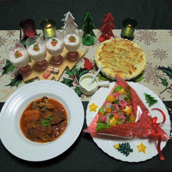 クリスマス料理レッスン