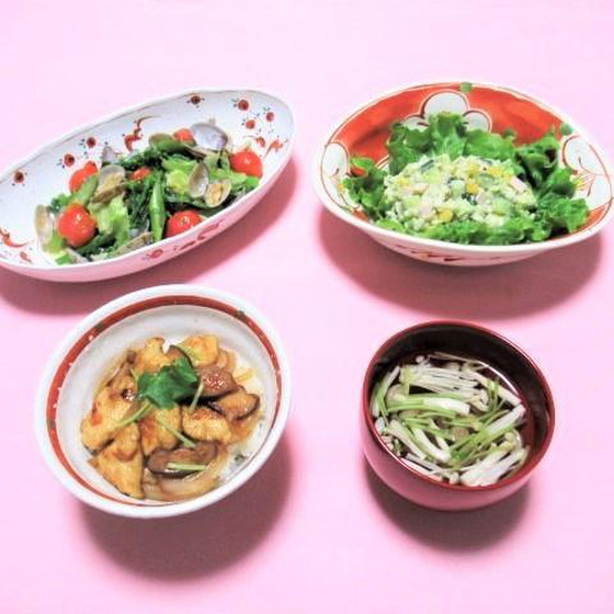 春の料理レッスン