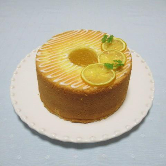 レモンのシフォンケーキ
