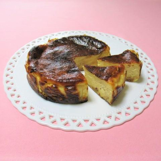 バスク風チーズケーキ キャラメル入り