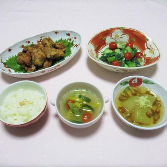 夏野菜いろいろ元気になる和食レッスン