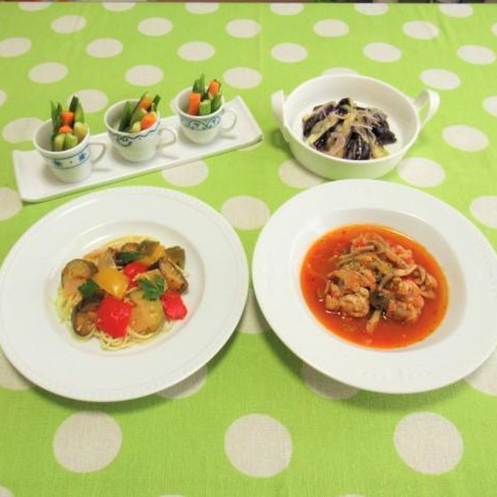 夏の料理レッスン