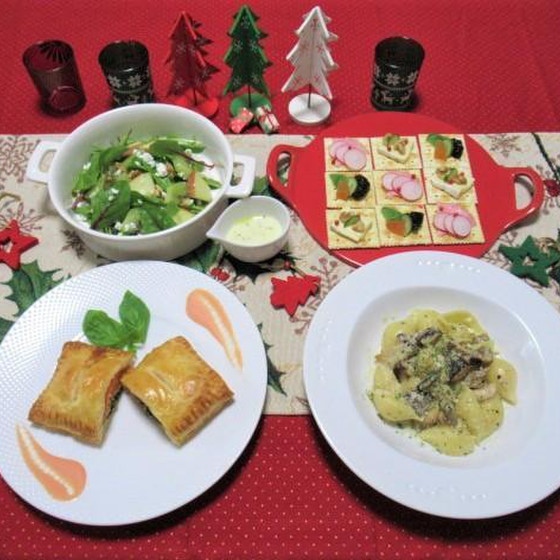 クリスマス料理レッスン