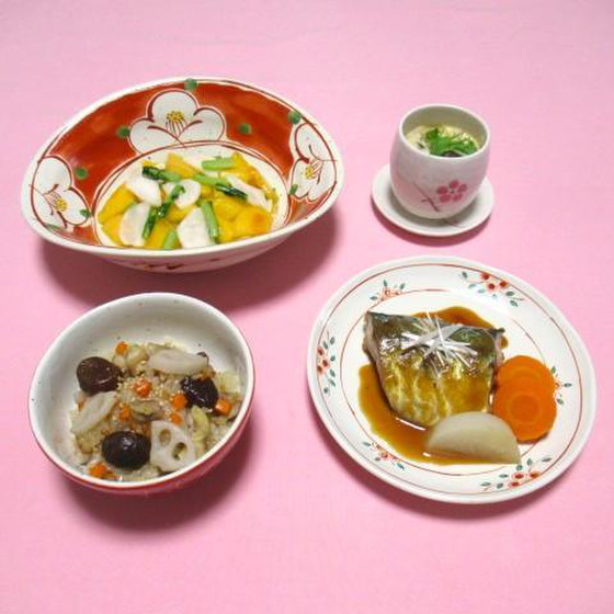 秋の和食料理レッスン