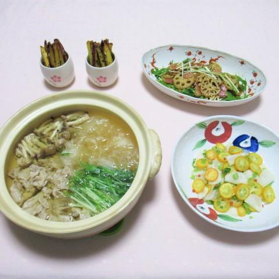 寒い冬の和食レッスン