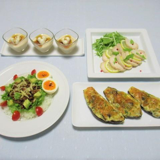 夏の元気が出る料理レッスン