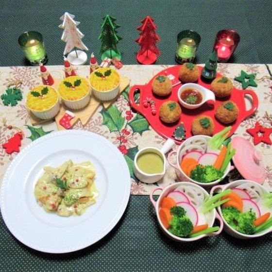 クリスマス料理レッスン