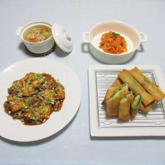 冬の中華料理レッスン