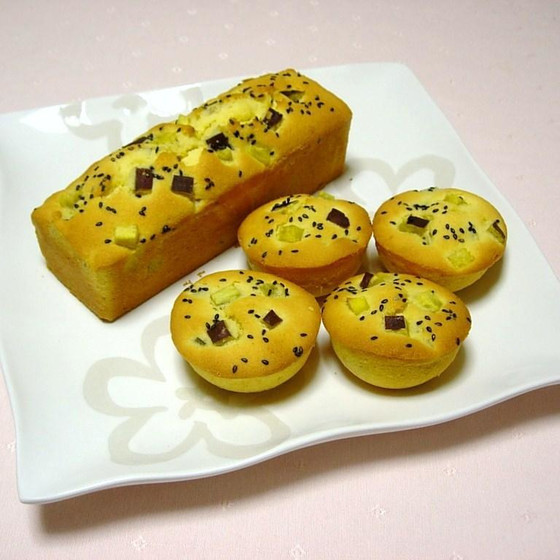 さつまいものバターケーキ
