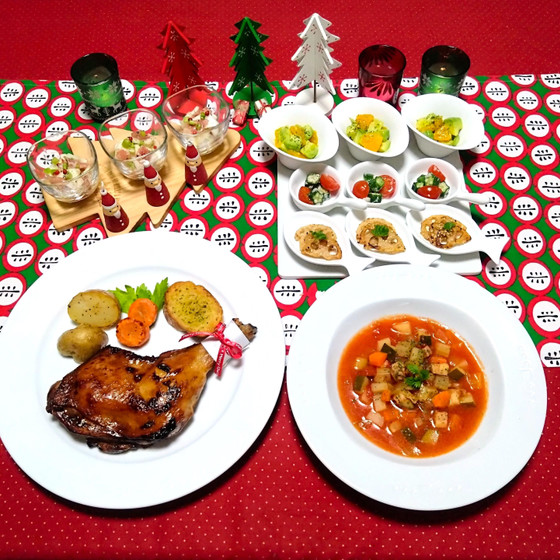 クリスマス料理レッスン